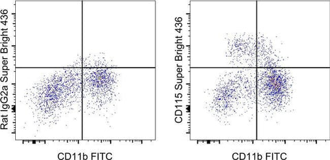 CD115 (c-fms) Monoclonal Antibody (12-3A3-1B10), Super Bright™ 436, eBioscience™
