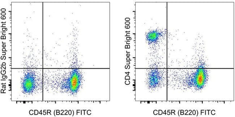 CD4 Monoclonal Antibody (GK1.5), Super Bright™ 600, eBioscience™