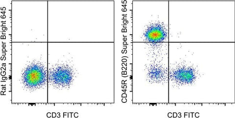 CD45R (B220) Monoclonal Antibody (RA3-6B2), Super Bright™ 645, eBioscience™