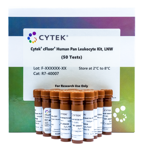 Cytek<sup>®</sup> cFluor<sup>®</sup> Human Pan Leukocyte Kit, LNW
