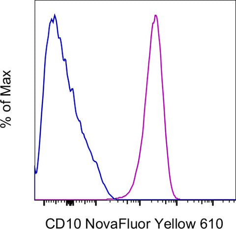 CD10 Monoclonal Antibody (eBioCB-CALLA (CB-CALLA)), NovaFluor™ Yellow 610