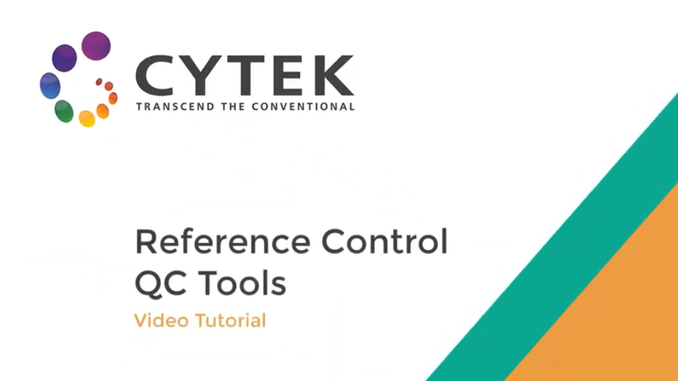 Spectroflo Tutorial Reference Control Qc Tools Cytek Biosciences