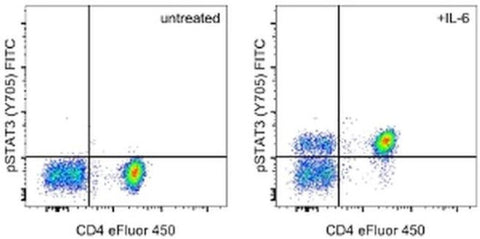 Phospho-STAT3 (Tyr705) Monoclonal Antibody (LUVNKLA), FITC, eBioscience