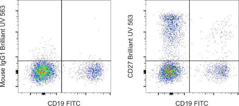 CD27 Monoclonal Antibody (O323), Brilliant Ultra Violet 563, eBioscience