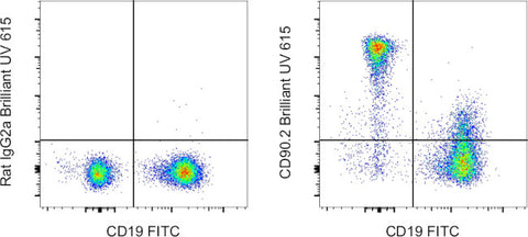 CD90.2 (Thy-1.2) Monoclonal Antibody (53-2.1), Brilliant Ultra Violet 615, eBioscience