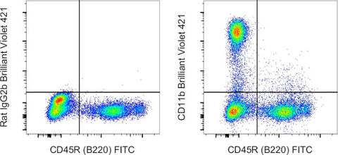 CD11b Monoclonal Antibody (M1/70), Brilliant Violet 421, eBioscience