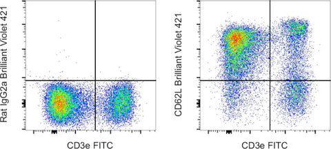 CD62L (L-Selectin) Monoclonal Antibody (MEL-14), Brilliant Violet 421, eBioscience