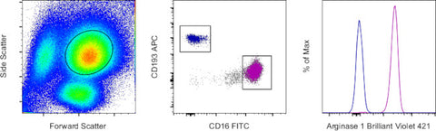 Arginase 1 Monoclonal Antibody (A1exF5), Brilliant Violet 421, eBioscience