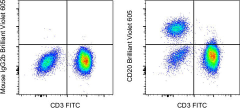CD20 Monoclonal Antibody (2H7), Brilliant Violet 605, eBioscience