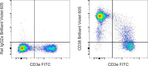CD38 Monoclonal Antibody (90), Brilliant Violet 605, eBioscience