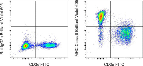 MHC Class II (I-A/I-E) Monoclonal Antibody (M5/114.15.2), Brilliant Violet 605, eBioscience