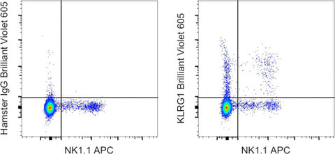 KLRG1 Monoclonal Antibody (2F1), Brilliant Violet 605, eBioscience