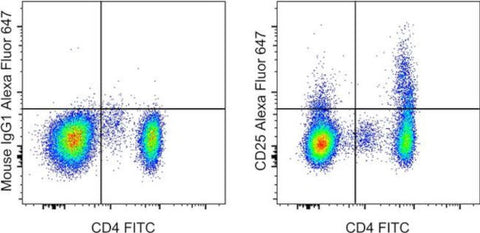 CD25 Monoclonal Antibody (BC96), Alexa Fluor 647, eBioscience