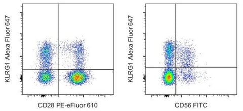KLRG1 Monoclonal Antibody (13F12F2), Alexa Fluor 647, eBioscience