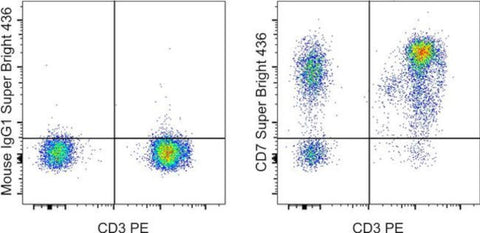 CD7 Monoclonal Antibody (eBio124-1D1 (124-1D1)), Super Bright 436, eBioscience