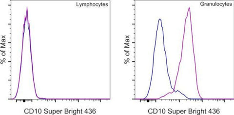 CD10 Monoclonal Antibody (eBioCB-CALLA (CB-CALLA)), Super Bright 436, eBioscience