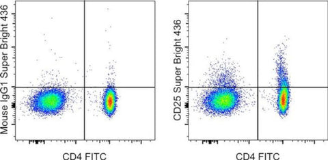 CD25 Monoclonal Antibody (BC96), Super Bright™ 436