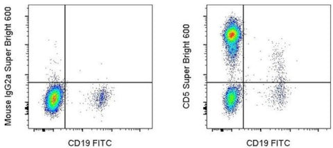 CD5 Monoclonal Antibody (L17F12), Super Bright 600, eBioscience