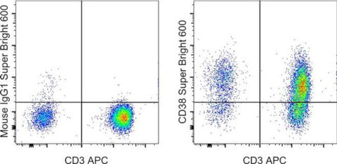 CD38 Monoclonal Antibody (HB7), Super Bright 600, eBioscience