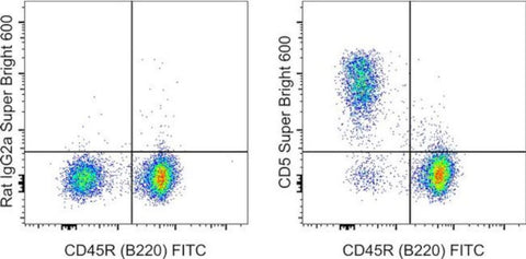 CD5 Monoclonal Antibody (53-7.3), Super Bright 600, eBioscience