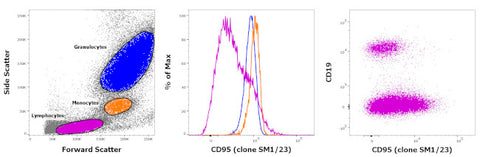 CD95 (APO-1/Fas) Monoclonal Antibody (SM1/23), FITC, eBioscience