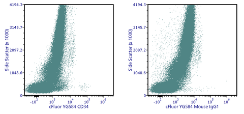 cFluor<sup>&reg;</sup> YG584 Anti-Human CD34 (581)