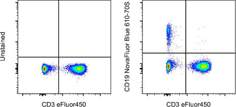 CD19 Monoclonal Antibody (HIB19), NovaFluor Blue 610-70S, eBioscience