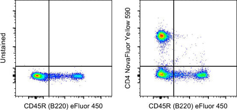 CD4 Monoclonal Antibody (GK1.5), NovaFluor Yellow 590, eBioscience