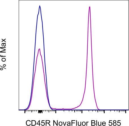 CD45R (B220) Monoclonal Antibody (RA3-6B2), NovaFluor Blue 585, eBioscience