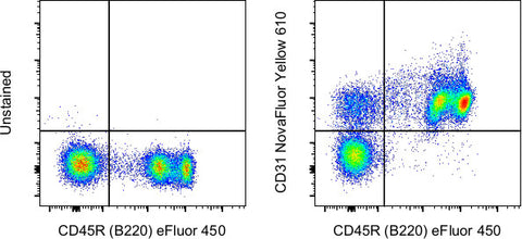 CD31 (PECAM-1) Monoclonal Antibody (390), NovaFluor Yellow 610, eBioscience