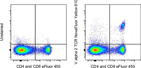 TCR V alpha 2 Monoclonal Antibody (B20.1), NovaFluor Yellow 610, eBioscience