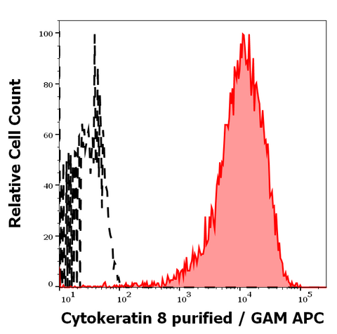 Purified Anti-Human Cytokeratin 8 (C-43)