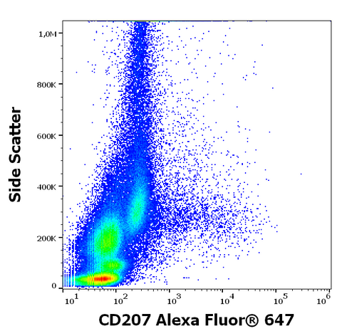 Alexa Fluor<sup>&trade;</sup> 647 Anti-Human CD207 (2G3)