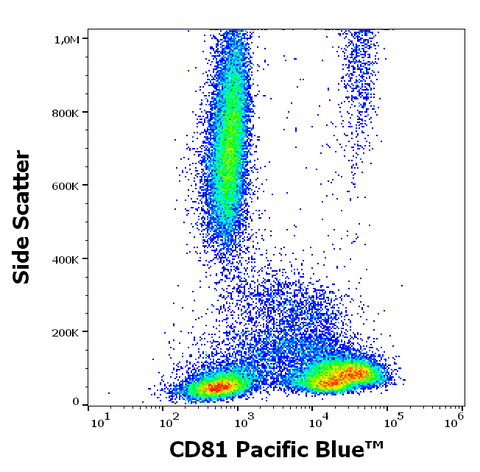 Pacific Blue<sup>&trade;</sup> Anti-Human CD81 (M38)