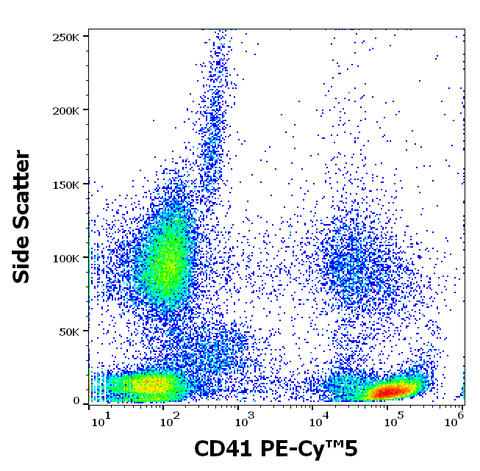 PE-Cyanine5 Anti-Human CD41 (MEM-06)