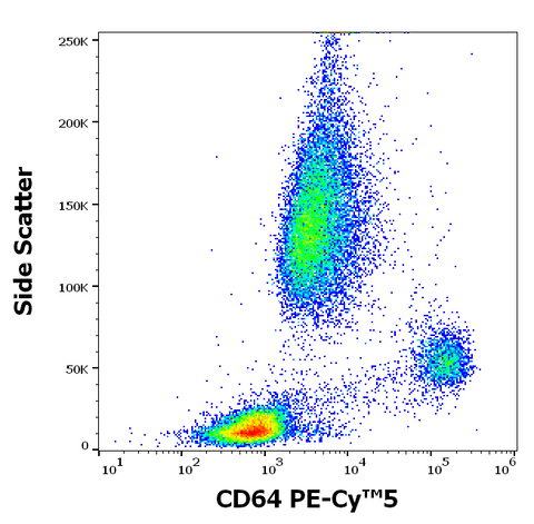 PE-Cyanine5 Anti-Human CD64 (10.1)