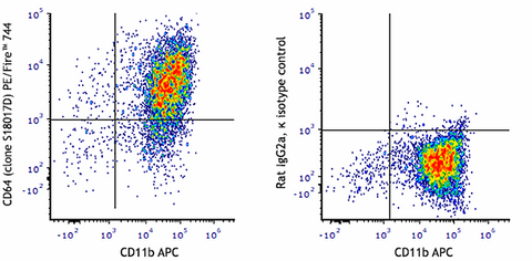 PE/Fire™ 744 anti-mouse CD64 (FcγRI)