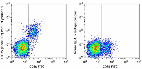 PerCP/Cyanine5.5 anti-human CD335 (NKp46)