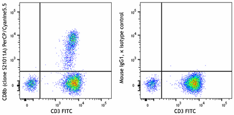 PerCP/Cyanine5.5 anti-human CD8b