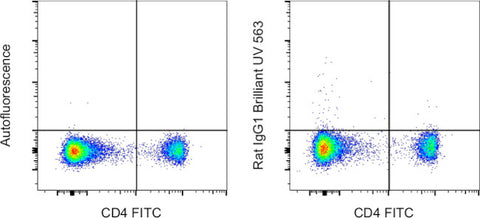 Rat IgG1 kappa Isotype Control (eBRG1), Brilliant Ultra Violet™ 563, eBioscience™