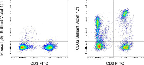 CD8a Monoclonal Antibody (RPA-T8), Brilliant Violet™ 421, eBioscience™