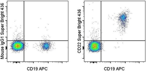 CD22 Monoclonal Antibody (eBio4KB128 (4KB128)), Super Bright™ 436, eBioscience™