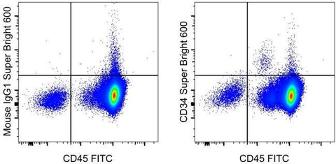 CD34 Monoclonal Antibody (4H11), Super Bright™ 600, eBioscience™