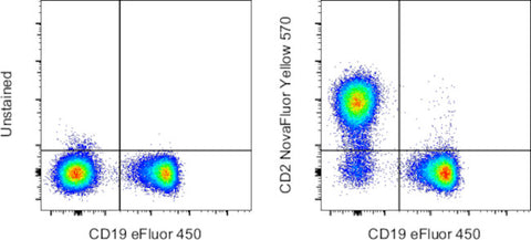 CD2 Monoclonal Antibody (RPA-2.10), NovaFluor™ Yellow 570
