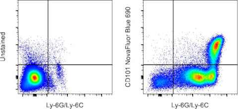 CD101 Monoclonal Antibody (Moushi101), NovaFluor™ Blue 690