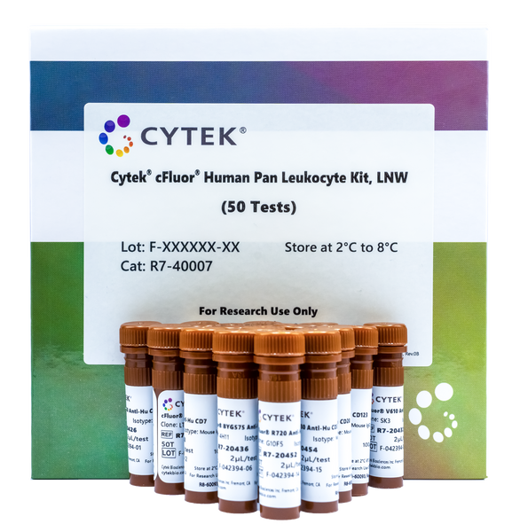 Cytek® cFluor® Human Pan Leukocyte Kit, LNW | Cytek Biosciences