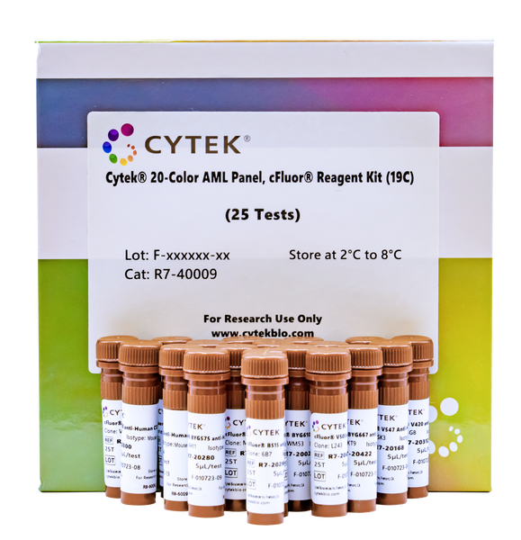 Cytek 20-Color AML Panel, cFluor® Reagent Kit (19C) | Cytek Biosciences