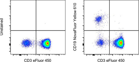 CD19 Monoclonal Antibody (SJ25C1), NovaFluor™ Yellow 610