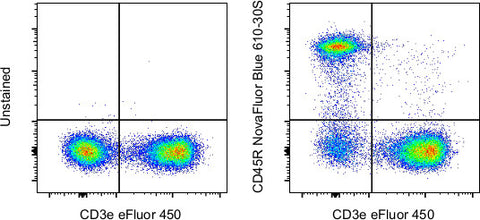 CD45R (B220) Monoclonal Antibody (RA3-6B2), NovaFluor™ Blue 610-30S