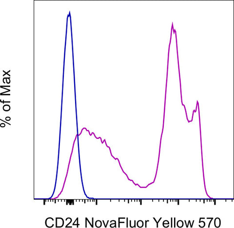 CD24 Monoclonal Antibody (M1/69), NovaFluor™ Yellow 570